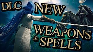 Elden Ring New DLC Weapon Movesets And Spells [upl. by Rhodia670]