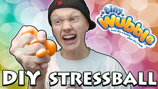 DIY HOW TO MAKE  TINY WUBBLE BUBBLE STRESSBALL [upl. by Ihsir512]