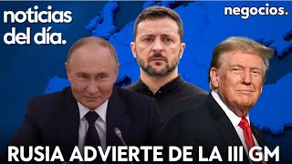 NOTICIAS DEL DÍA Rusia advierte de la III Guerra Mundial Ucrania ataca con ATACMS y Trump advierte [upl. by Chevy]