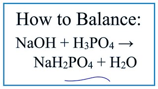 Sodium hydroxide  Phosphoric acid [upl. by Neleb610]