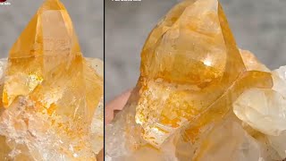 Citrine Crystal  Citrine Gemstone  How to Identify Citrine Crystal [upl. by Assirk]