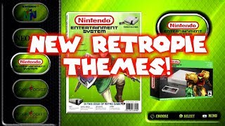 New RetroPie EmulationStation Themes  Greenilicious RetroRoid amp MerryXmas [upl. by Maurie759]