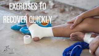 Exercises for an ankle sprain to help you recover quickly [upl. by Merna]