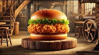 Juicy Secrets Behind KFCs Burger Revealed 🍔✨ [upl. by Gordon]