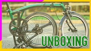 Unboxing the Brompton P Line Emerald Lacquer [upl. by Nanon223]