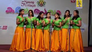 Thalam mizhikalunarumoru kalam Sanghaganam Group Song 55th Kerala school kalolsavam 2015 Low 480x [upl. by Kelcie]