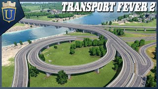 Transport Fever 2  Highway Construction  Part 2 [upl. by Gobert]