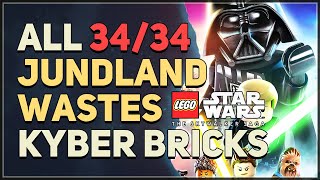 Jundland Wastes All Kyber Brick Puzzles LEGO Star Wars The Skywalker Saga [upl. by Giardap262]