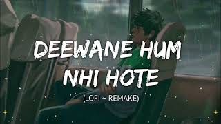 Deewane Hum Nahi Hote Slow and Reverb  Lofi  Hindi  Slow and Reverb songs Lyrical Audio [upl. by Ailin]