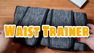 Waist Trainer Trimmer Sauna Sweat Belt Neoprene Weight Loss Body Shaper Tummy Control [upl. by Enirehtahc]