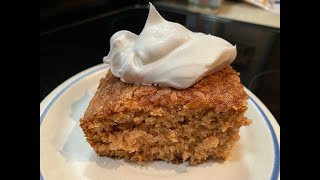 Homemade Applesauce Cake Recipe [upl. by Agace]