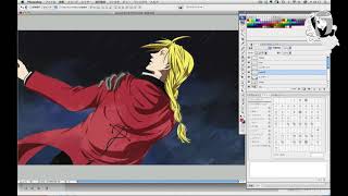 Edward Elric from Fullmetal Alchemist Speed Manga DrawingЭдвард Элрик Цельнометалический алхимик [upl. by Ohce]