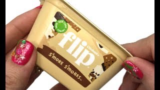 CHOBANI FLIP Smores Yogurt unwrapping [upl. by Dor]