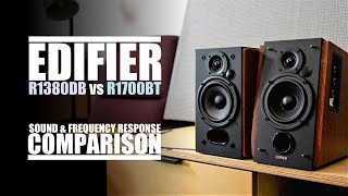 DSAUDIOreview  Edifier R1380DB vs Edifier R1700BT  soundDEMO [upl. by Maurer45]