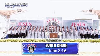 JMCIM  John 316  Youth Choir  April 28 2024 [upl. by Einitsed556]