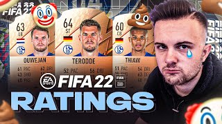 ICH LEAKE alle RATINGS vom Fc Schalke 04 in FIFA 22 🥶 [upl. by Tema]