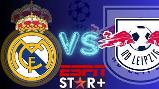 HOY JUEGAREAL MADRID VS RB LEIPZIGOCTAVOS DE FINALCHAMPIONS LEAGUECANALES DE TVFECHAHORA Y MÁS [upl. by Hun]