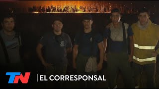 TN en Corrientes  El testimonio de los bomberos voluntarios que están trabajando en la zona [upl. by Deny]