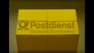 Deutsche Bundespost Postdienst Werbung 1995 [upl. by Peursem864]