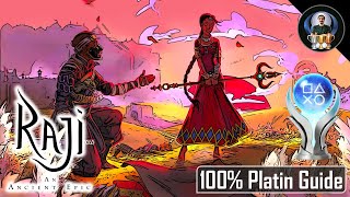 Raji An Ancient Epic  100 Platin Guide  Alle Sammelobjekte  Alle Geschichten [upl. by Haland]