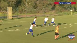 Calcio Promozione  CarloforteBarisardo 21 Highlights [upl. by Nwahsyar320]