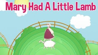 Mary Had a Little Lamb Nursery Rhyme Oxbridge Baby [upl. by Bocoj]