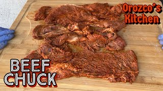 COSTCO BEEF CHUCK ASADA MARINATE AND COOK [upl. by Wolfe]