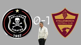 🔴 Orlando pirates Vs Stellenbosch FcTitus Goal [upl. by Bigelow498]