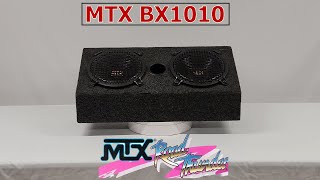 MTX BX1010 Road Thunder enclosure [upl. by Lezned]