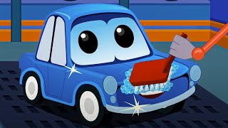 Lets Wash a Car  More Vehicle Songs amp Cartoon Videos for Kids [upl. by Simon]