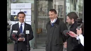 Krzysztof Bosak vs Radosław Sikorski  Ostre starcie na konf prasowej [upl. by Katzen]