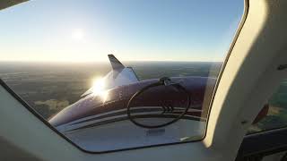 MSFS 2020 Real Pilot  Piston B60 Duke Turn up the sound an afternoon of touch and goes Amazing [upl. by Razal]