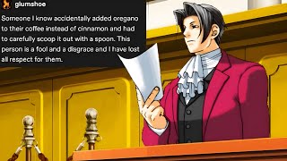 Losing All Respect  Ace Attorney Meme [upl. by Anastasio923]