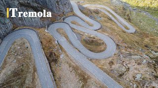 Switzerlands high mountain pass  Val Tremola Road  Gotthard Pass [upl. by Sonya994]