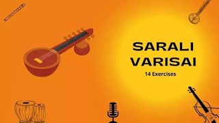 Sarali Varisai 14  Music Learning  Master Ruthik [upl. by Mauralia]