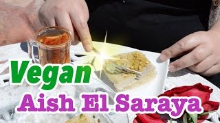 Vegan Aish El Saraya NoBake [upl. by Leahcimaj]