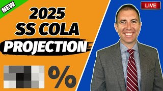 LIVE 2025 Social Security COLA Projection – August 13 CPI Release [upl. by Snodgrass]