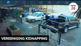 WATCH  Vereeniging businessman allegedly kidnapped outside his store [upl. by Eet]