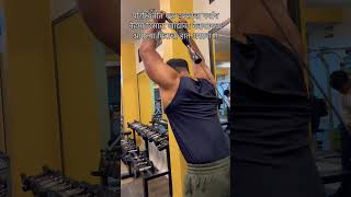 Triceps 🔥gym motivation video viralvideo viralshort shorts subscribe shoulder [upl. by Sale917]