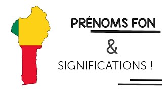 Prénoms quotFONquot amp Significations [upl. by Desai]