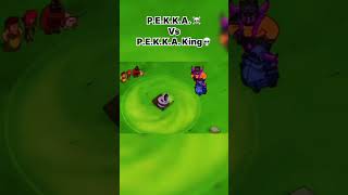 PEKKA vs PEKKA King coc  clash of clans shorts clashofclans [upl. by Nosae]