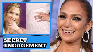 Jennifer Lopez SHOCKS the world with a SECRET engagement to Brett Goldstein 💍🔥 [upl. by Berton]