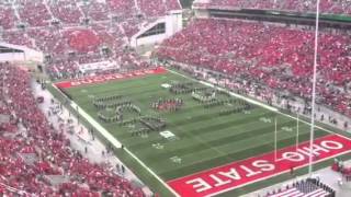 Ohio State Marching Band salute to the Military [upl. by Lain]