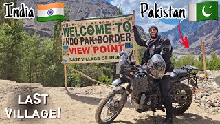 School Made By Pakistan 🇵🇰 In India 🇮🇳  India Pakistan Border Last Village  The Umar [upl. by Eintroc]