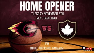 Citadel High School Home Opener vs Halifax Grammar Regular Season November 5th [upl. by Lesak]