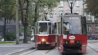 Tramparade in Bytom Poland  Tramwaje Slaskie  Polska  Straßenbahn  Villamos [upl. by Abihsot]