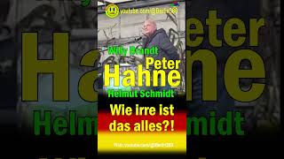 ZDFLegende und Journalist Peterhahne hahne Habeck Interview AMPEL Realitätsverweigerung [upl. by Eniruam667]