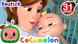 Schlaf kleines Baby  CoComelon Deutsch  Cartoons und Kinderlieder [upl. by Ainaznat]