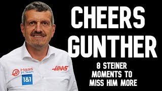 Cheers Gunther 8 Steiner moments to miss him more [upl. by Adnah308]