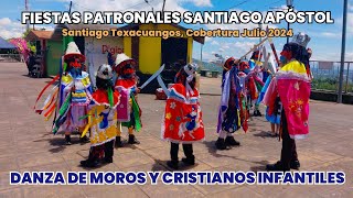 Danza de los Moros y Cristianos Infantiles en Santiago Texacuangos  Cobertura2024 [upl. by Timmie]